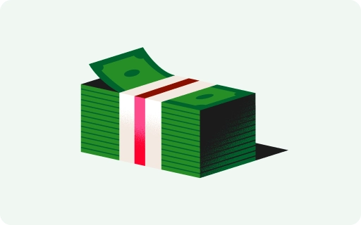 Stack of cash